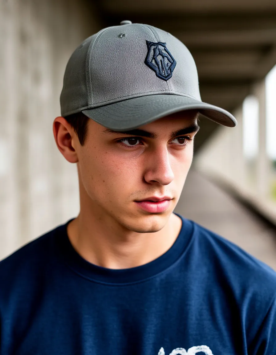 Бейсболка с логотипом