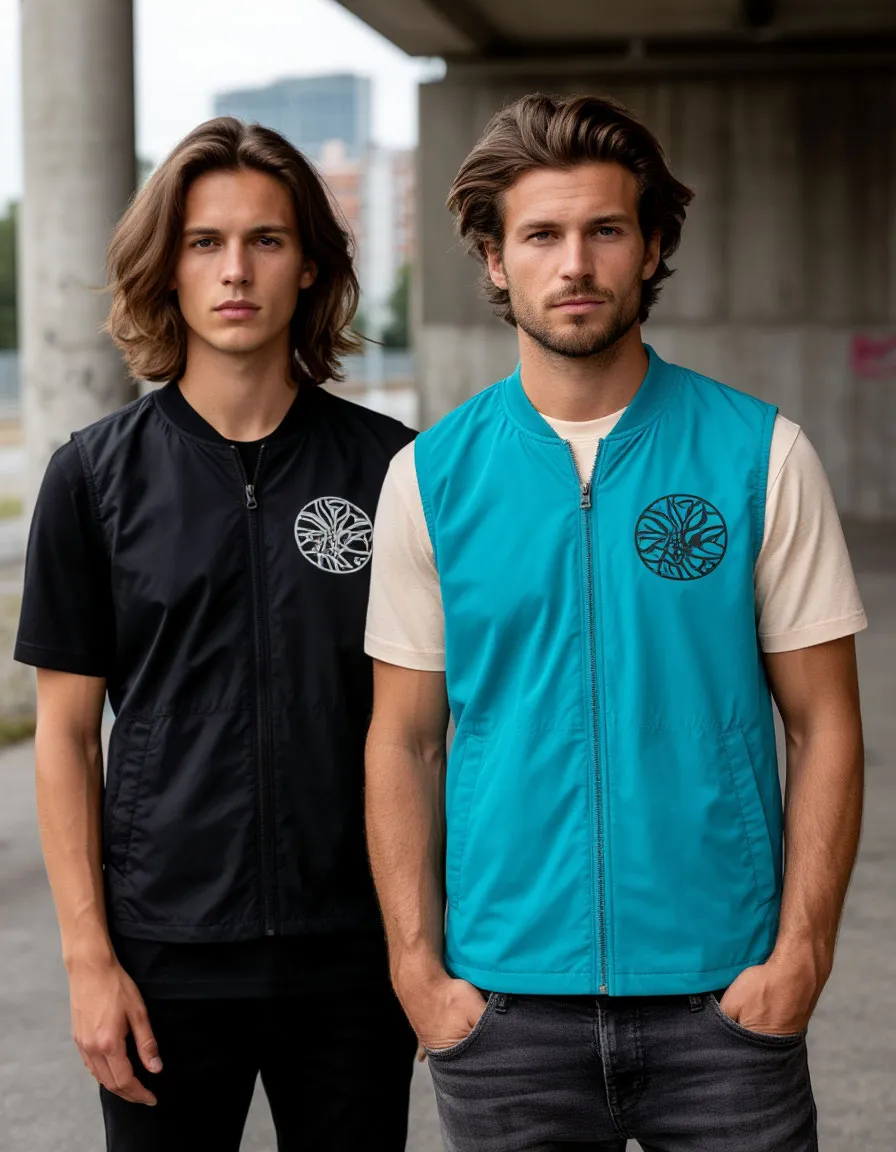 Изготовление жилетов с логотипом